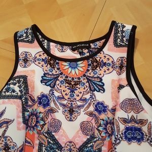 my michelle sleeveless skater dress